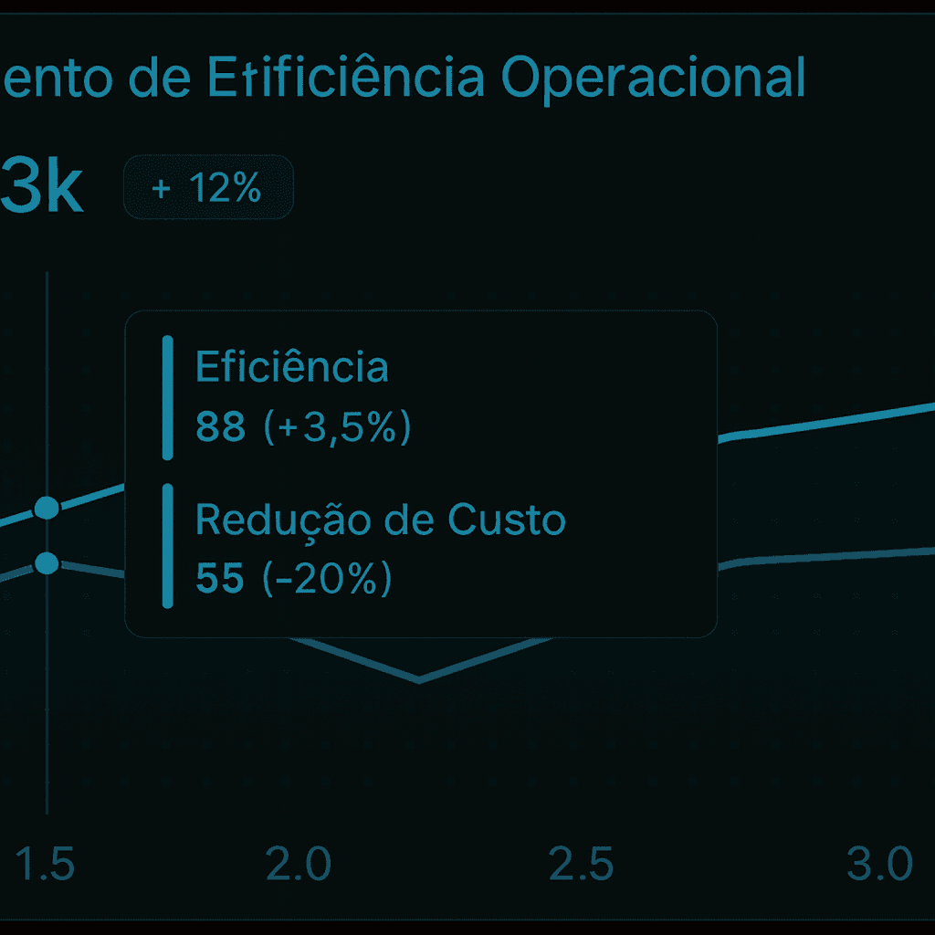 Grafico de eficiencia operacional Ateliux